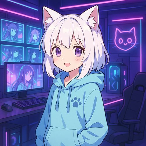 51动漫-赛博猫娘